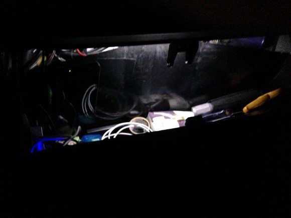 vanagon glove box lights