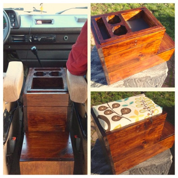 wood-console