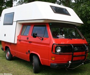 Early 1980’s double cab camper