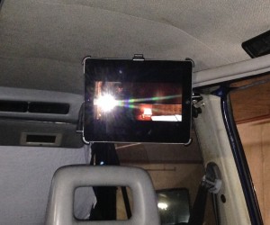 Mounting the iPad in the Vanagon