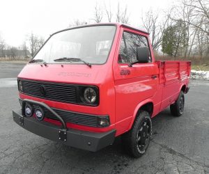 1990 Syncro Single Cab Truck in Red